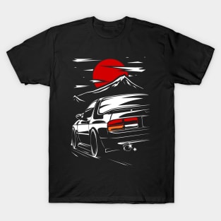 RX-7 FC Touge Run T-Shirt